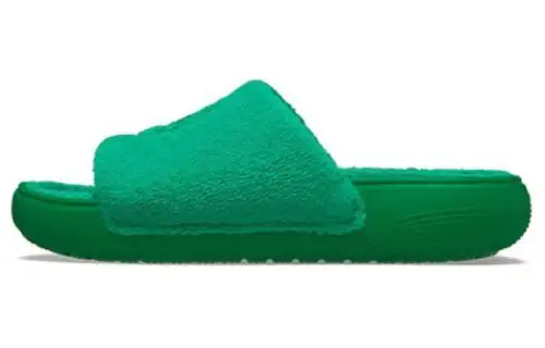 Crocs Slide Slippers Women's Green