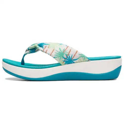 Clarks Flip Flops Women's Green