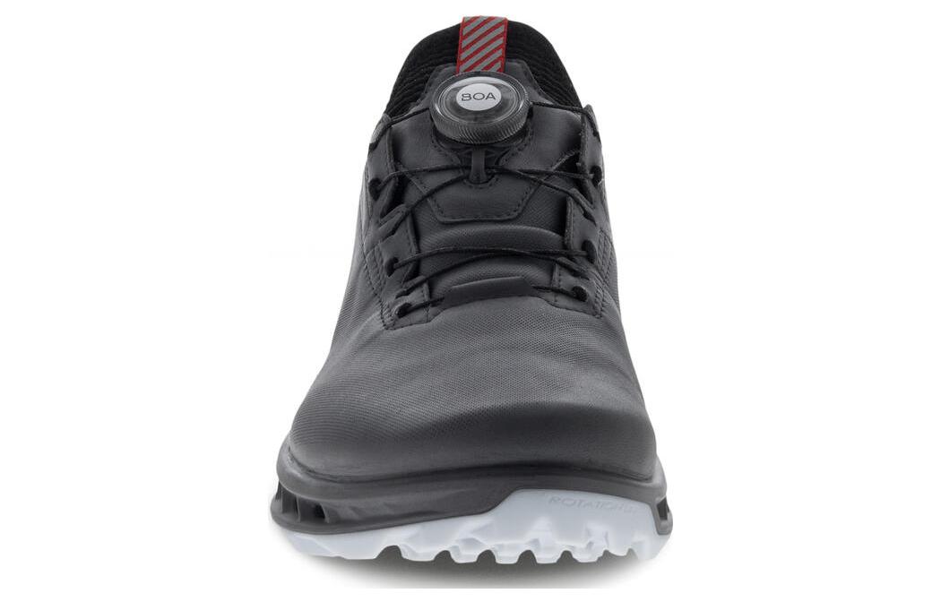 Ecco Leather Low top Sports Casual Shoes Men's Black