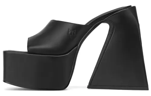 Naked Wolfe Abrasion Resistant Slide Slippers Women's Black