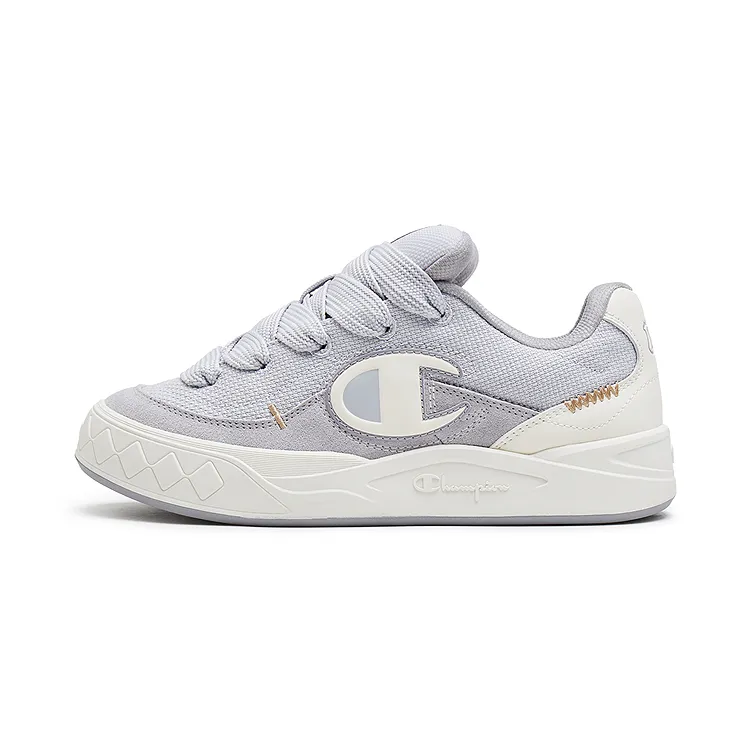 Champion Atomic Shoes Textile, Synthetic Leather, Split Cow Leather Balance Low top Skateboard Shoes Unisex
