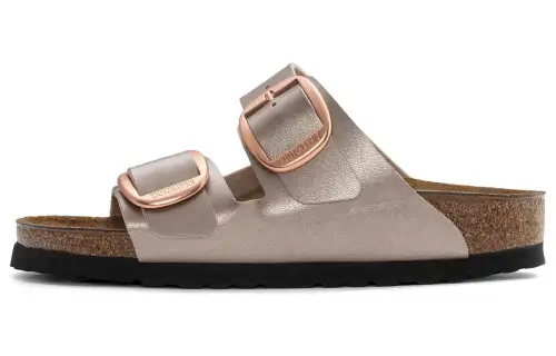 Birkenstock Suede Fashion Trend Slide Slippers Women's Copper Narrow
