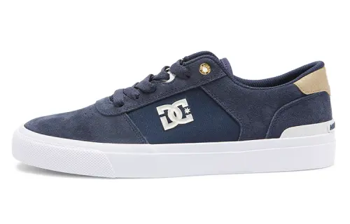 DC Shoes Slip Resistant And Breathable Slip Resistant And Breathable Low top Skateboard Shoes Men's Navy Blue