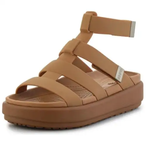 Crocs Brooklyn Roman Sandals Women's Umber