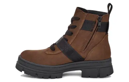UGG Suede Ankle Boots Women's Dark Brown
