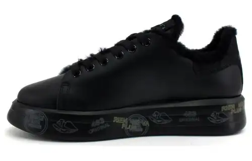 PREMIATA Belle Cushioning Low top Casual Shoes Women's Black