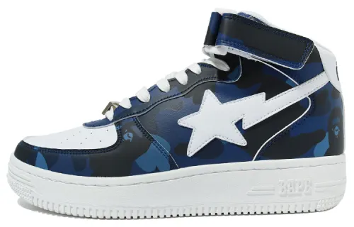 BAPE A BATHING APE Bape Sta Mid Camo Navy
