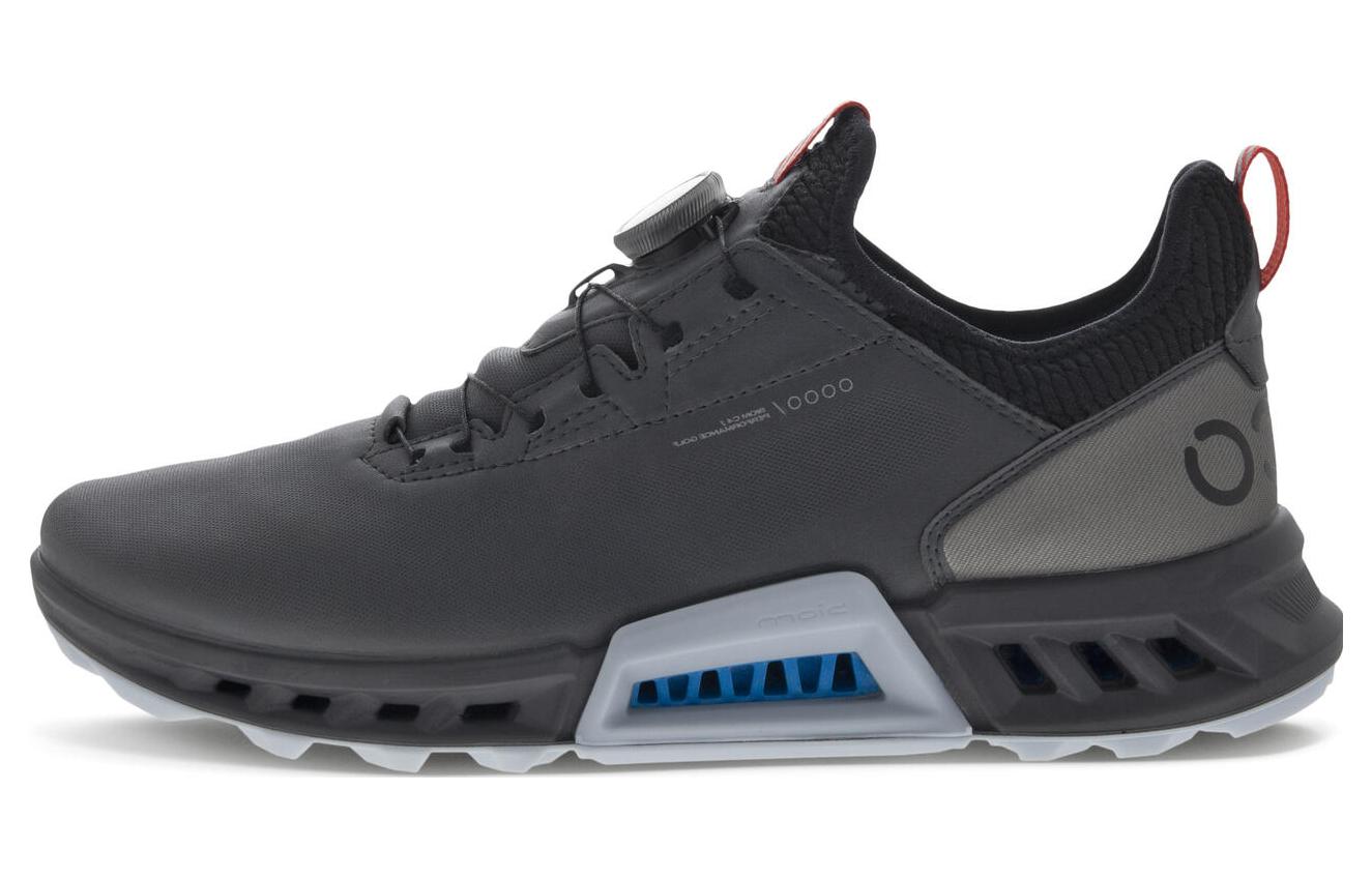Ecco Leather Low top Sports Casual Shoes Men's Black