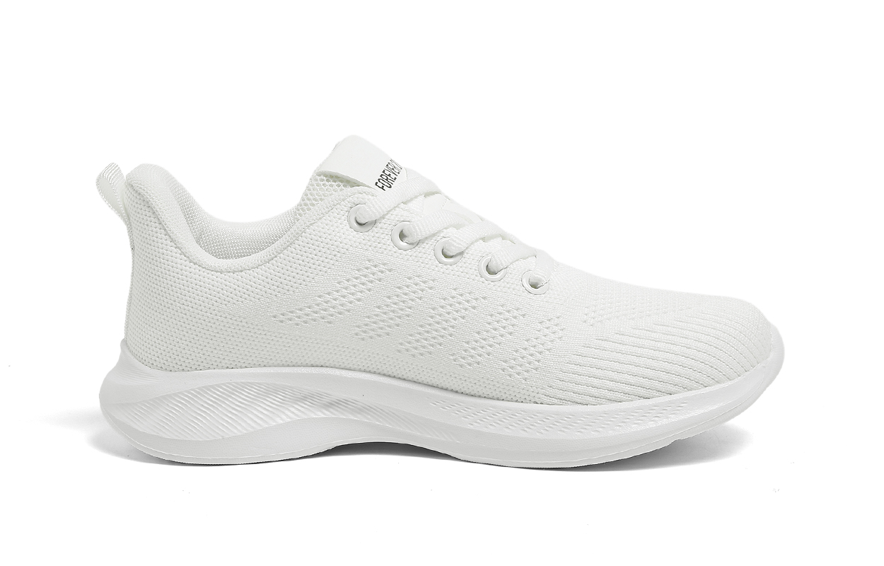 FOREVER 21 Low top Physical Fitness Test & Exam Sprint Long Distance Running Shoes Women’s White