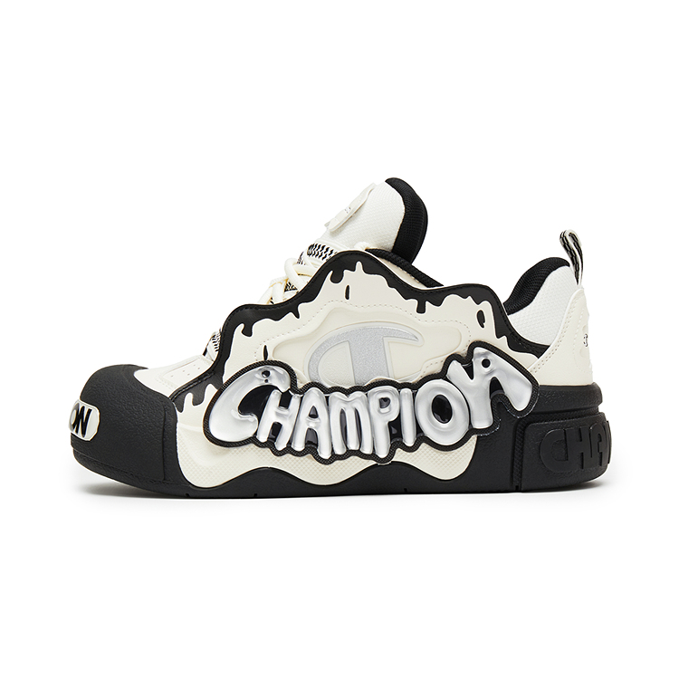 Кеды Champion Puffy Jelly (молочно-черные)