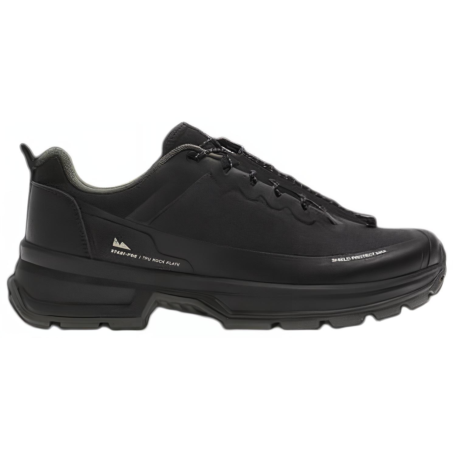 ZARA Polyester Cushioning Low top Mountaineering & Hiking Shoes Men’s Black