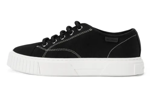CHARLES&KEITH Fabric Low top Skateboard Shoes Women's Black