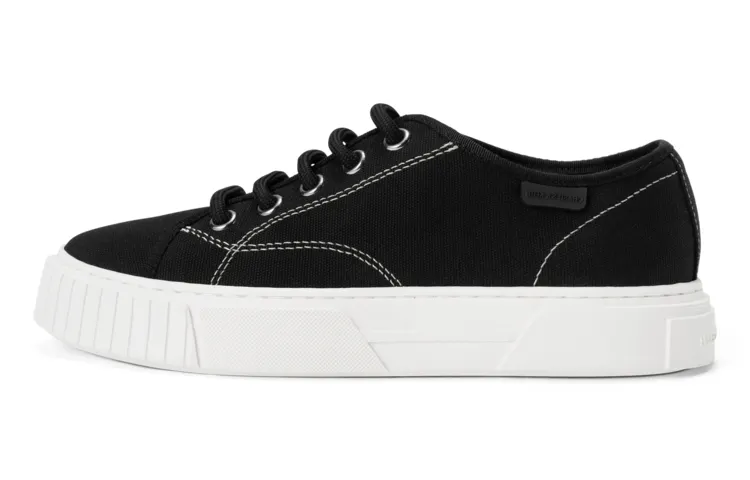 CHARLES&KEITH Fabric Low top Skateboard Shoes Women's Black