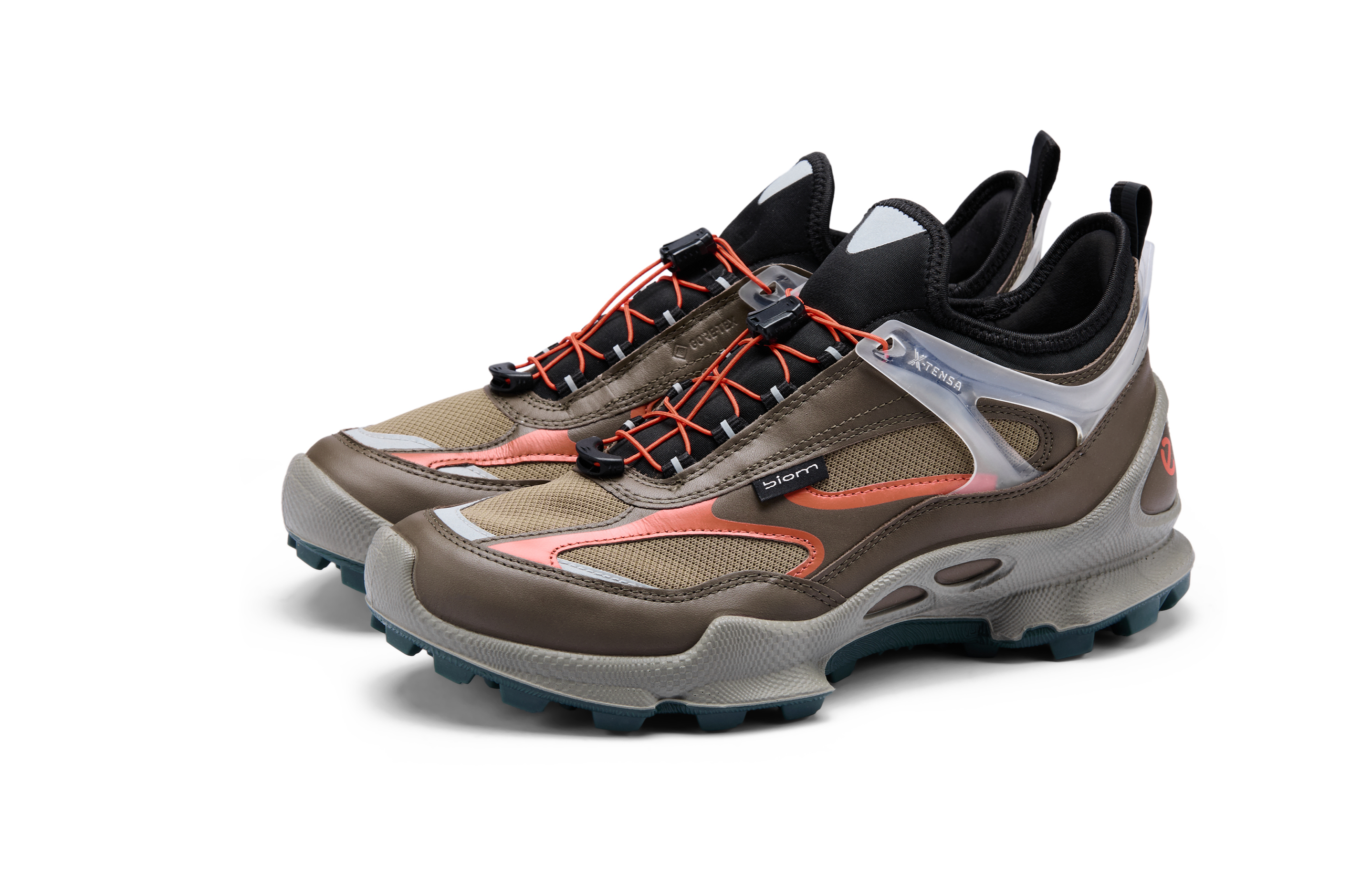 Ecco Biom C Trail Low top Outdoor Shoes Men’s Army Green/Anise Brown/Pumpkin 803384