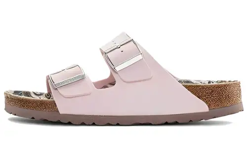 Birkenstock Slide Slippers Women's Pink Narrow