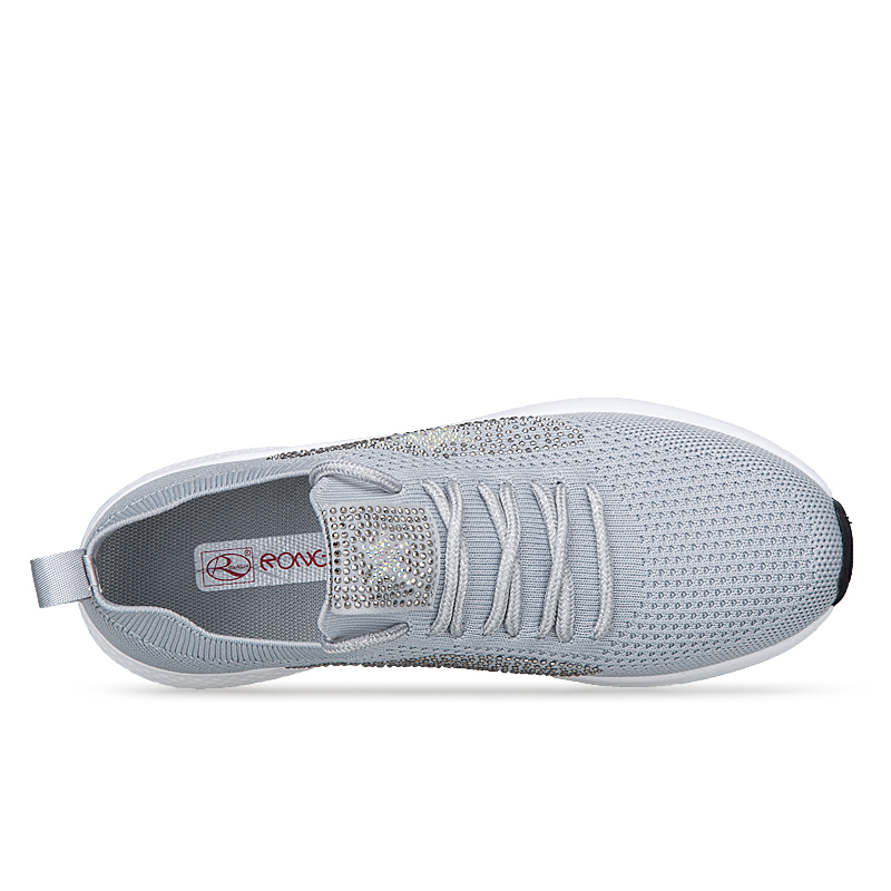 RONGSHI Mesh, Textile Cushioning Breathable Low top Casual Shoes Women’s
