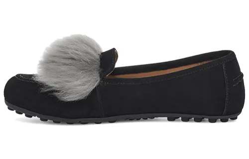 UGG California Loafer Kaley Wisp TS velvet warm lazy sports shoes for women black