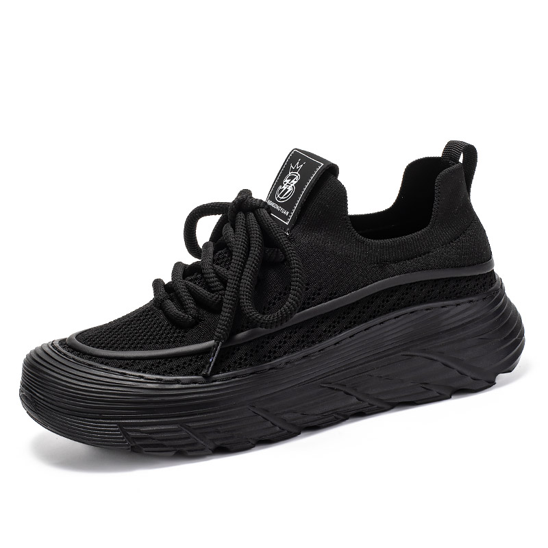 HUABANGONGYUAN Height Increasing Abrasion Resistant Low top Running Shoes Men’s