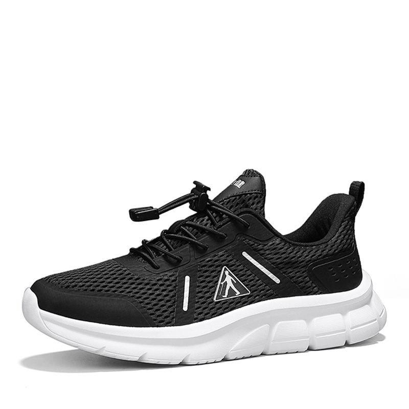 ZULIZ Textile, Synthetic Leather Cushioning Slip Resistant Abrasion Resistant Breathable Casual Shoes