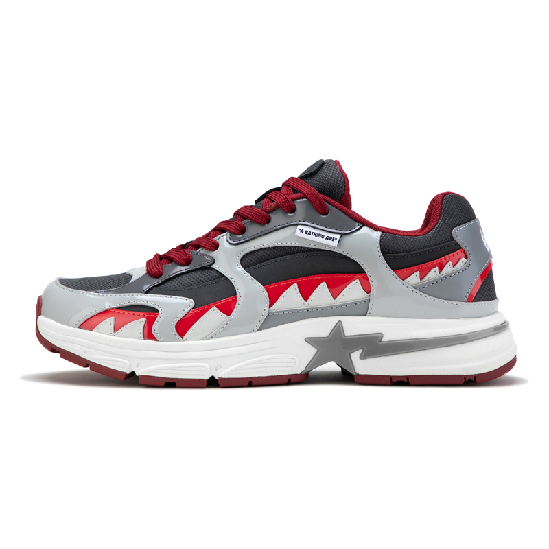Мужские кроссовки A BATHING APE SHARK STA SS25 (черные)