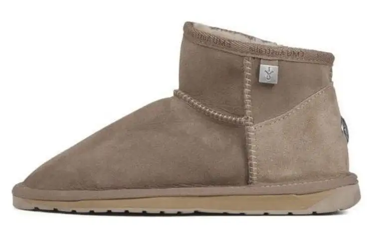 EMU Australia Sheepskin Short Snow Boots Women's Umber