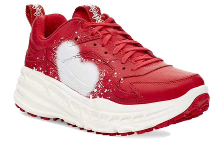 UGG CA805 X Valentine Cowhide Low Tops Sports Shoe Limited Red