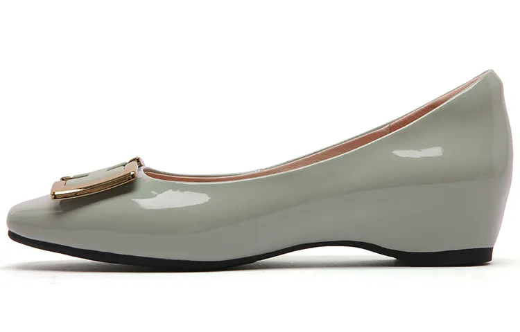 PACO GIL Women's Casual Shoes Women's Low Top Light Green