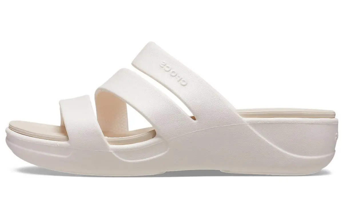 Crocs Slide Slippers Women's White