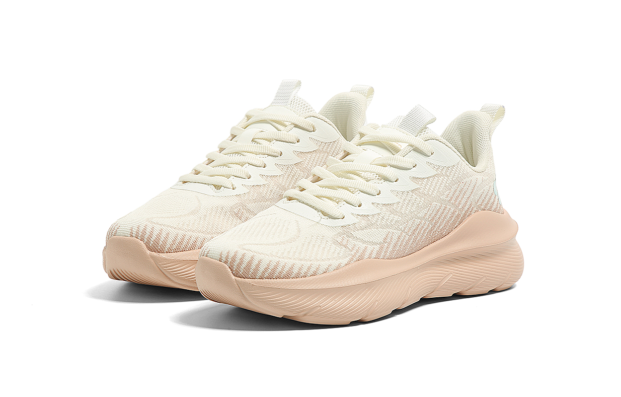 FOREVER 21 Height Increasing Physical Fitness Test & Exam Sprint Long Distance Running Shoes Women’s White Pink