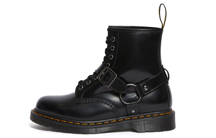 Dr. Martens Bradfield Triangle 8 Combat Boots Black Unisex