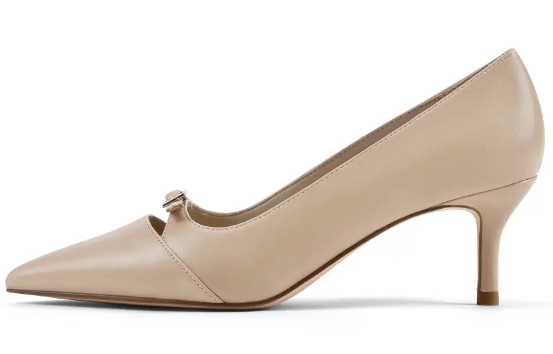 CHARLES&KEITH Small Ck Pu Women's Casual Shoes 6.3CM Women's