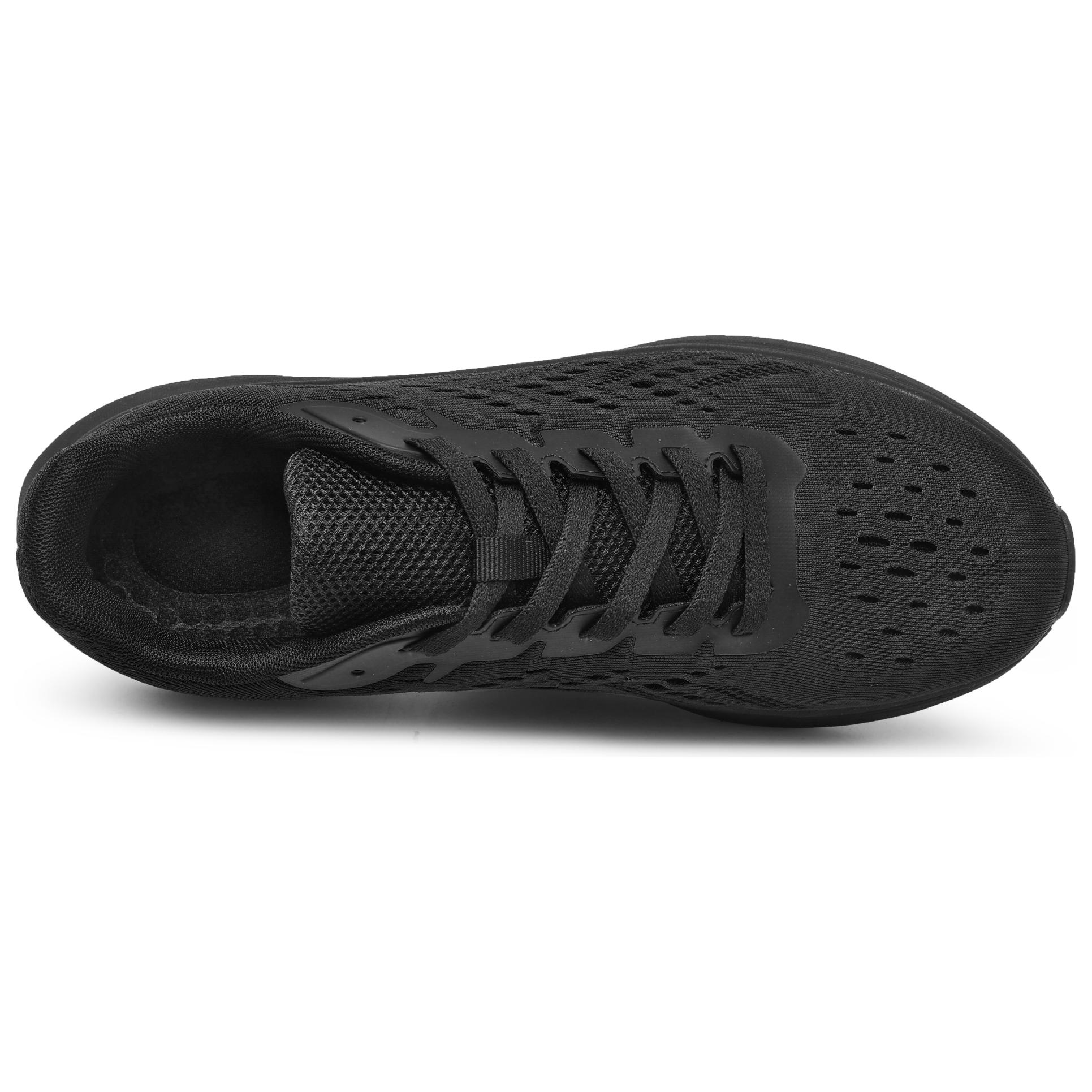 SHUSHUJIA Breathable Low top Running Shoes Men’s Black
