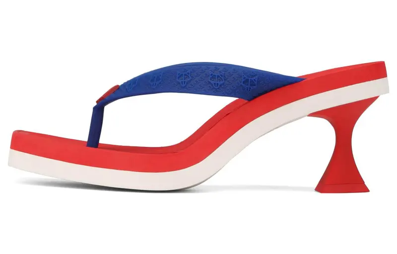 Naked Wolfe Fo Abrasion Resistant Flip Flops Women's Red Blue
