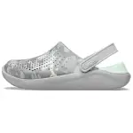 Crocs LiteRide Printing Sandals Gray Green