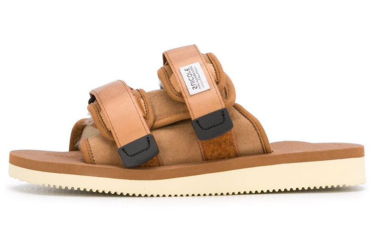 Сабо Suicoke Fur (коричневые)
