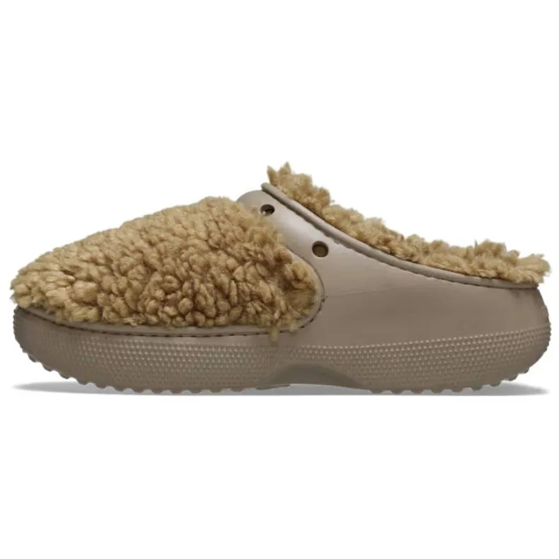 Crocs Abrasion Resistant Closed Toe Slippers Unisex Brown