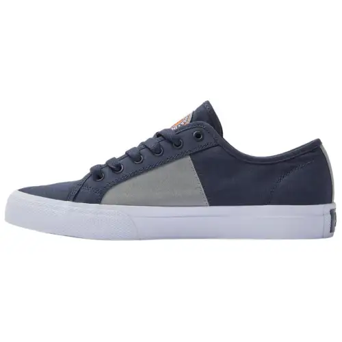DC Shoes Manual Low top Canvas Shoes Men's Marine Blue