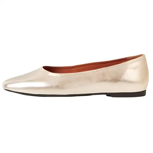 VAGABOND SHOEMAKERS Leather Casual Shoes 1.1cm Women's Gold