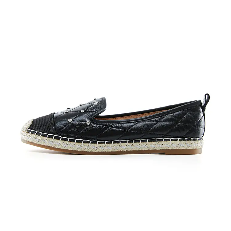 Marie Claire Sheepskin Casual Shoes Women's Midnight Paris Black