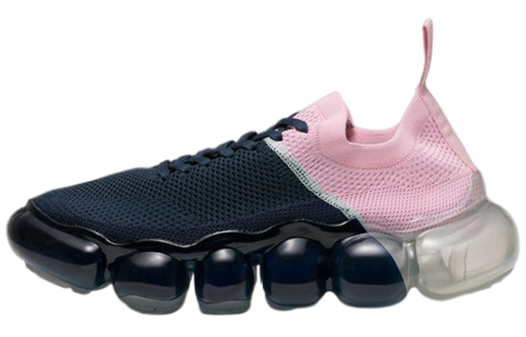 Grounds Platform Athletic Shoes Women's Blue Pink