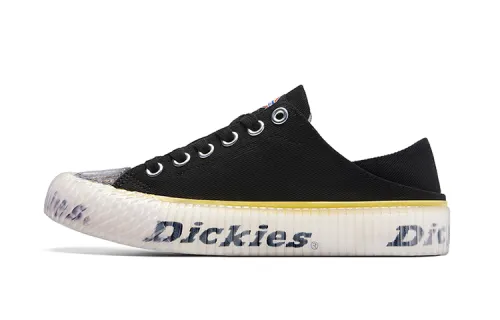 Dickies Canvas Shoes Men's Low Top Black