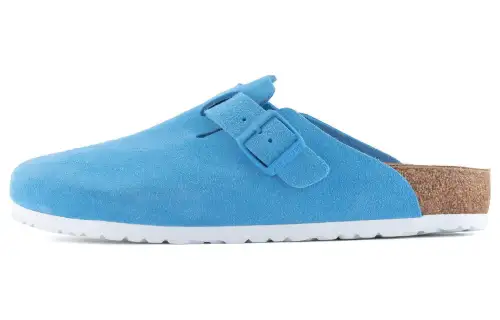 Birkenstock Closed Toe Slippers Unisex Blue Regular
