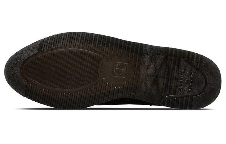 Dr.Martens Casual Leather Shoes Men's Low Top Black/White