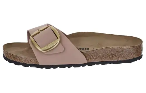 Birkenstock Madrid Big Buckle suede slides Women's