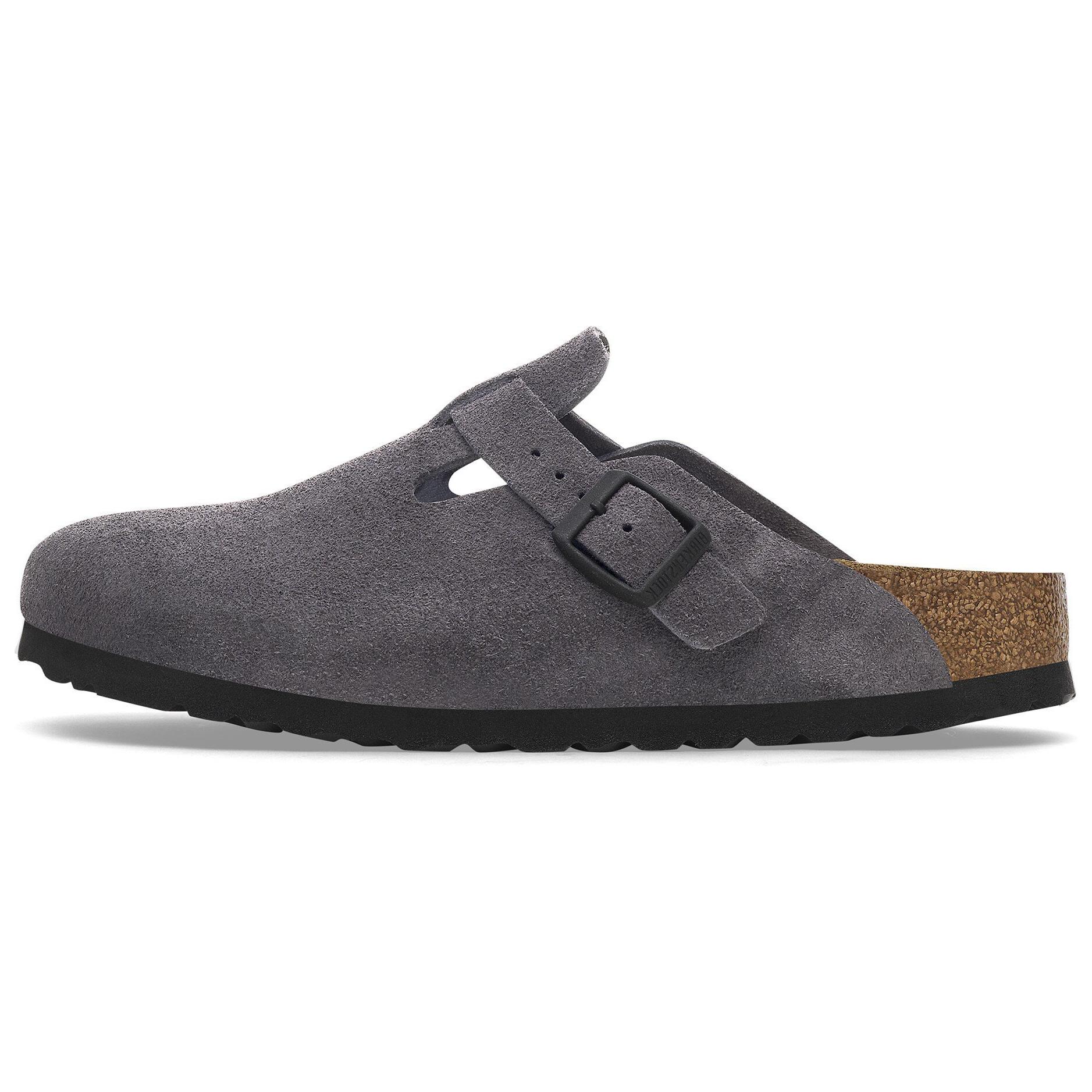 Сабо Birkenstock Boston (серые)
