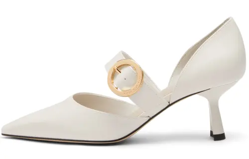 CHARLES&KEITH High Heels Women's White/Nude Flesh/Black