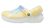 Crocs Shoe Classic Shoe Multi Color White Women's