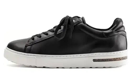 Birkenstock Leather Low top Skateboard Shoes Women's Black