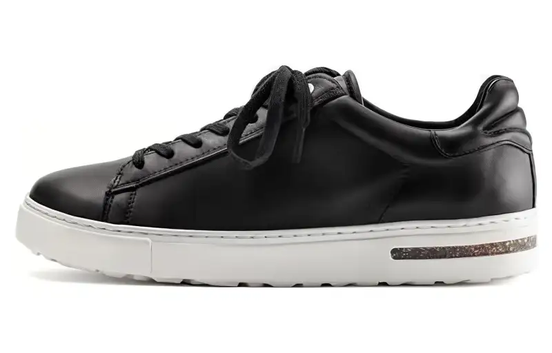 Birkenstock Leather Low top Skateboard Shoes Women's Black