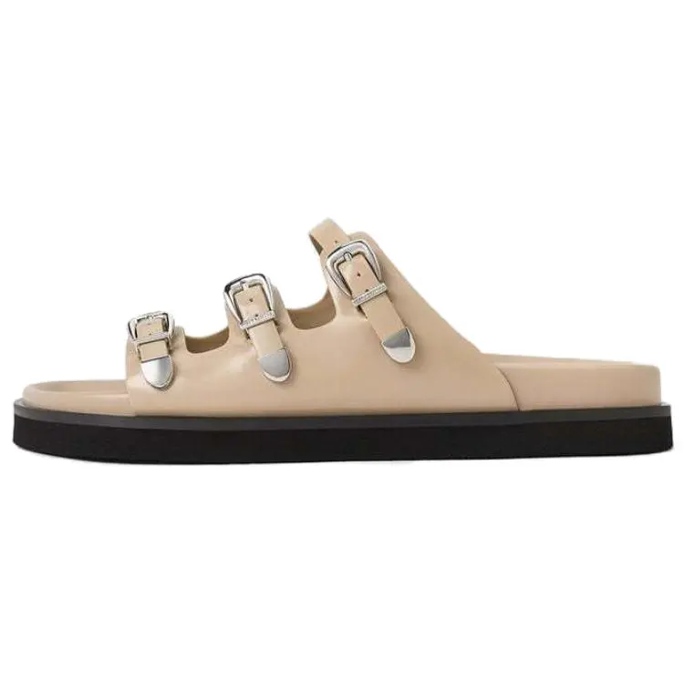 CHARLES&KEITH Fashion Trend Slip Resistant Slide Slippers Women's Sand